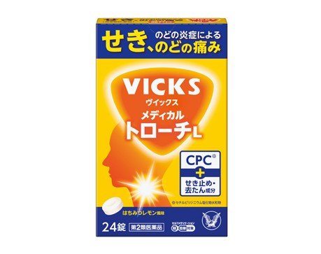 VICKS メディカル トローチL はちみつレモン風味 24錠